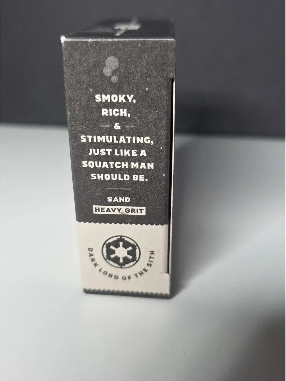 Dr. Squatch Dark Side Scrub Limited Edition Star Wars Darth Vader Bar Soap New